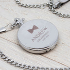 Personalised Groomsman Icon Collection Pocket Watch