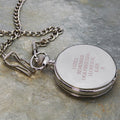 Personalised Heritage Dual-Side Pocket Watch