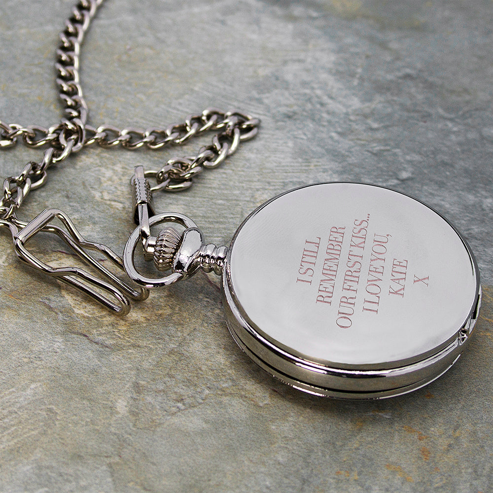 Personalised Heritage Dual-Side Pocket Watch