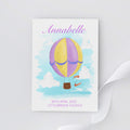 Personalised Hot Air Balloon Framed Print