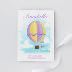 Personalised Hot Air Balloon Framed Print