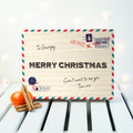 Personalised International Mail Christmas Tea Box