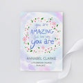 Personalised Just The Way You Are Framed Print