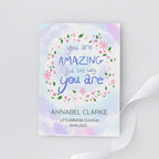 Personalised Just The Way You Are Framed Print