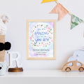 Personalised Just The Way You Are Framed Print