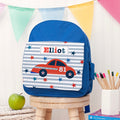 Personalised Kid's Blue Mini Rucksack