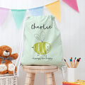 Personalised Kid's Buzzing Bee Nursery Bag