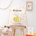 Personalised Kid's Buzzing Bee Nursery Bag