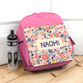 Personalised Kids Pink Backpack