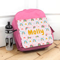 Personalised Kids Pink Backpack