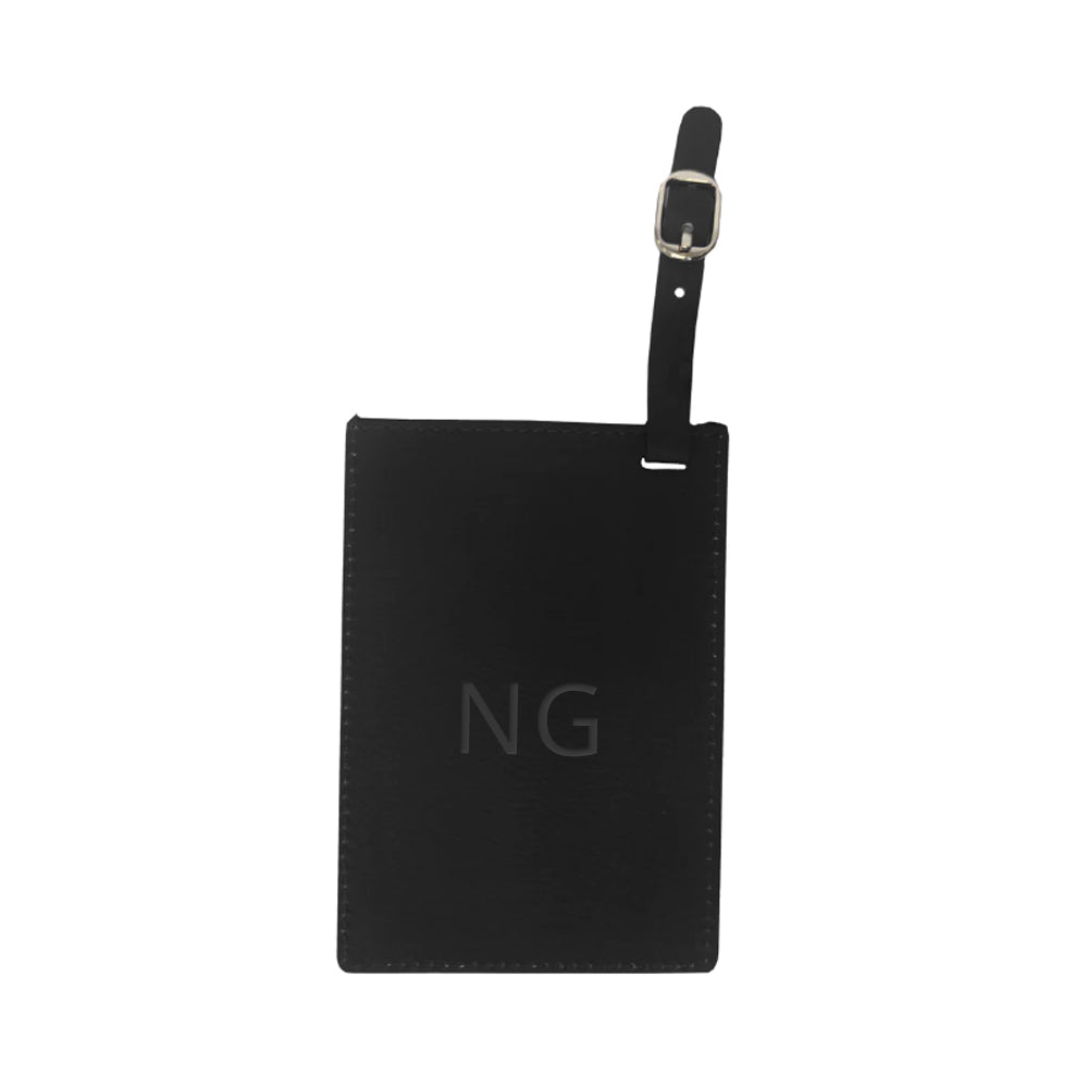 Personalised Leather School Bag Tag