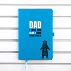 Personalised Love You Bear-Y Much A5 Notebook