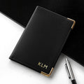 Personalised Luxury Leather Passport Cover