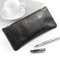 Personalised Luxury Leather Pencil Case