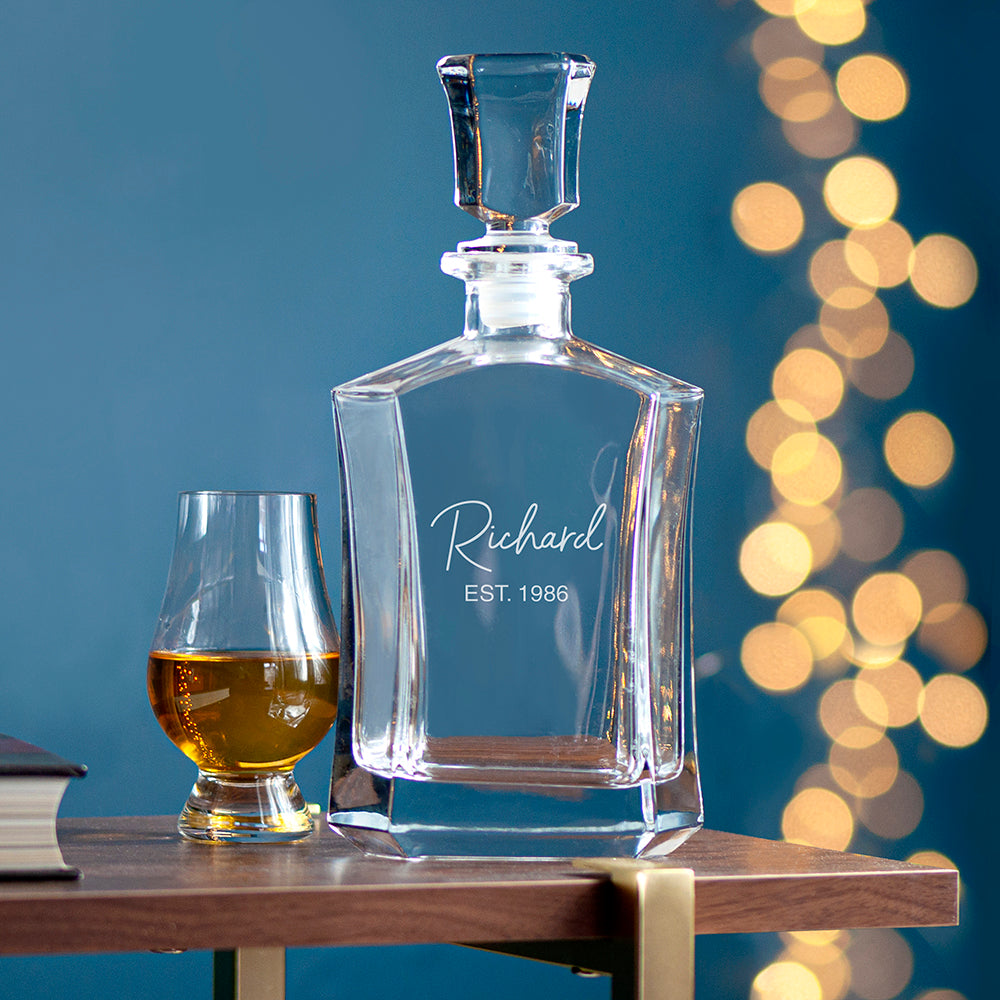 Personalised Luxury Signature Decanter