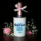 Personalised Maid of Honor Miniature Champagne Bucket