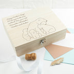 Personalised Mama Bear Tea Box
