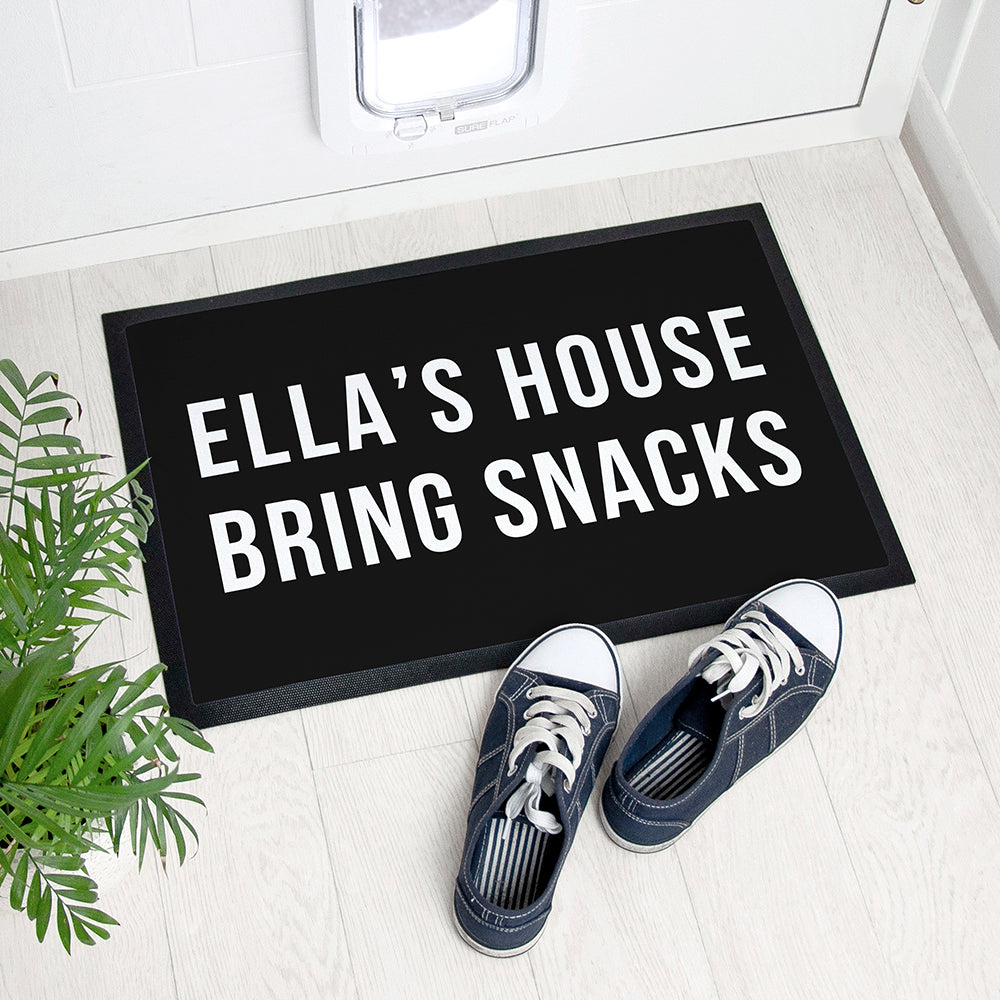 Personalised Monochrome Doormat