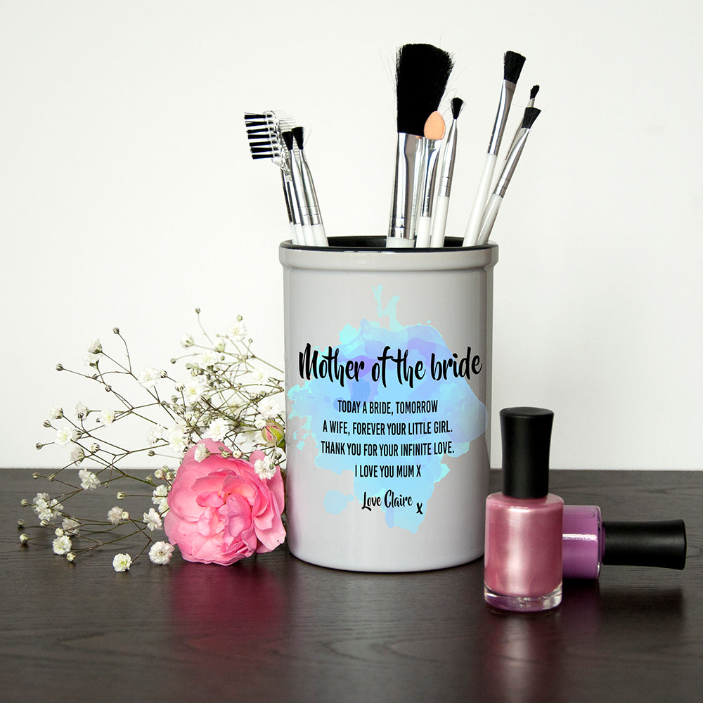 Personalised Mother of the Bride Miniature Champagne Bucket