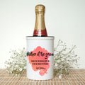 Personalised Mother of the Groom Miniature Champagne Bucket