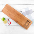 Personalised Mr and Mrs Serving Board