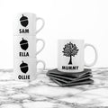 Personalised Mummy & Me Acorn Mugs