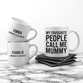 Personalised Mummy & Me Favourite People Mugs