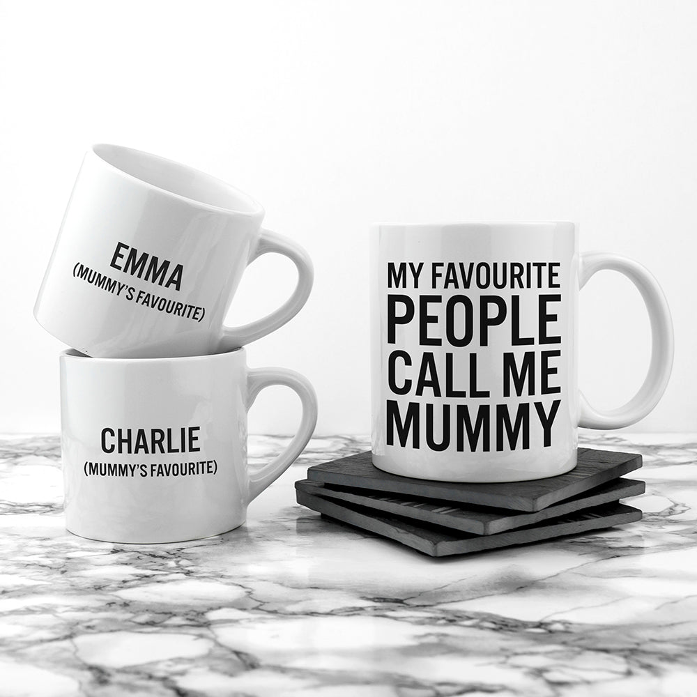 Personalised Mummy & Me Favourite People Mugs