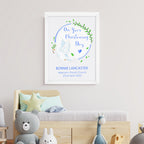 Personalised Peaceful Dove Framed Print