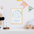 Personalised Peaceful Dove Framed Print