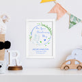 Personalised Peaceful Dove Framed Print