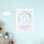 Personalised Peaceful Dove Framed Print