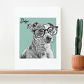 Personalised Pet Portrait Sketch Print