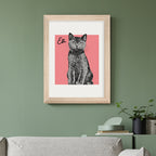 Personalised Pet Portrait Sketch Print