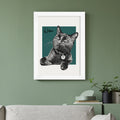 Personalised Pet Portrait Sketch Print