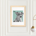 Personalised Pet Portrait Sketch Print