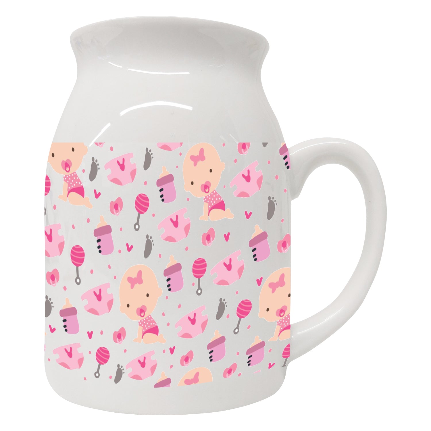 Personalised Photo 450ml Milk Jug