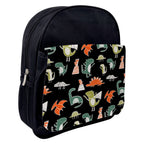 Personalised Photo Black Kids Backpack