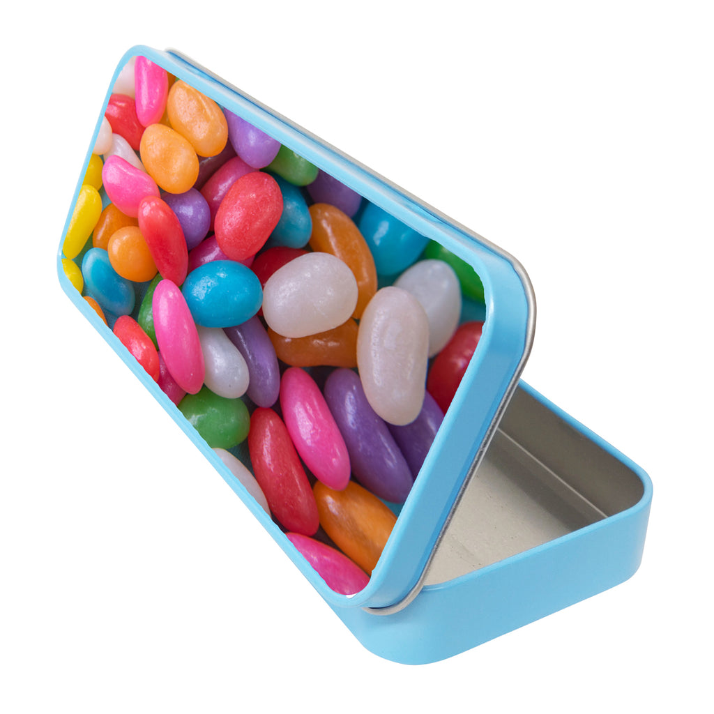 Personalised Photo Blue Stationery Tin