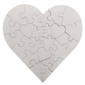 Personalised Photo Heart Wooden Jigsaw