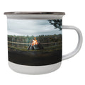 Personalised Photo White Enamel Mug