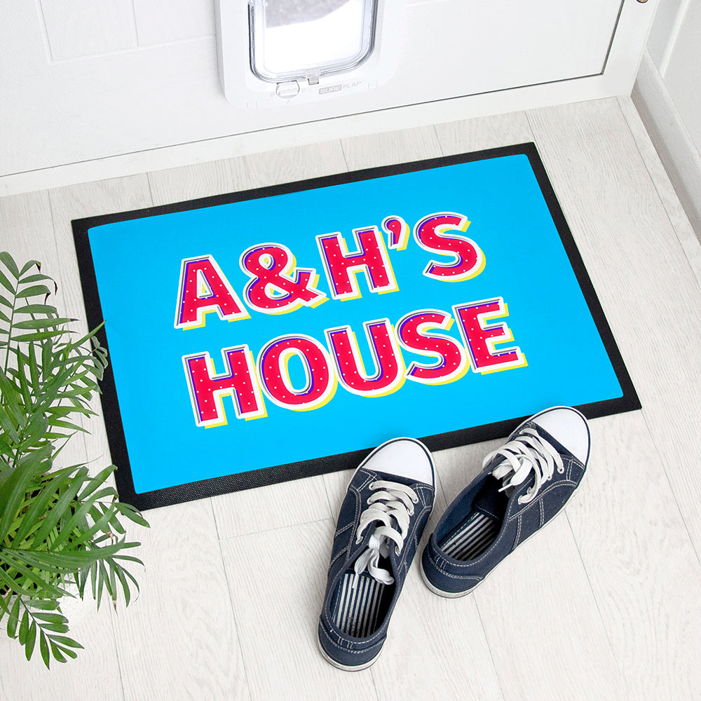Personalised Pop Art Doormat