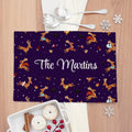 Personalised Reindeer Pattern Placemat