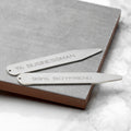 Personalised Secret Message Collar Stiffeners