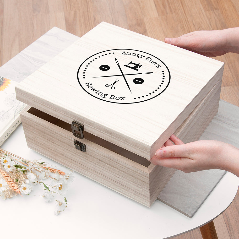 Personalised Sewing Box