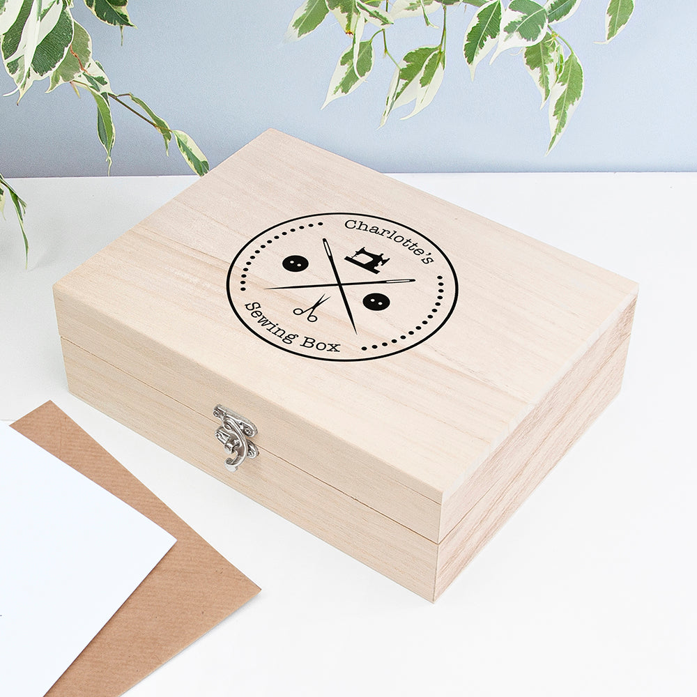 Personalised Sewing Box