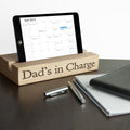 Personalised Single Office Desk Tablet Holder