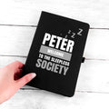 Personalised Sleepless Society A5 Notebook