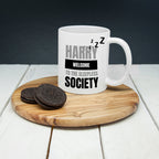 Personalised Sleepless Society Mug