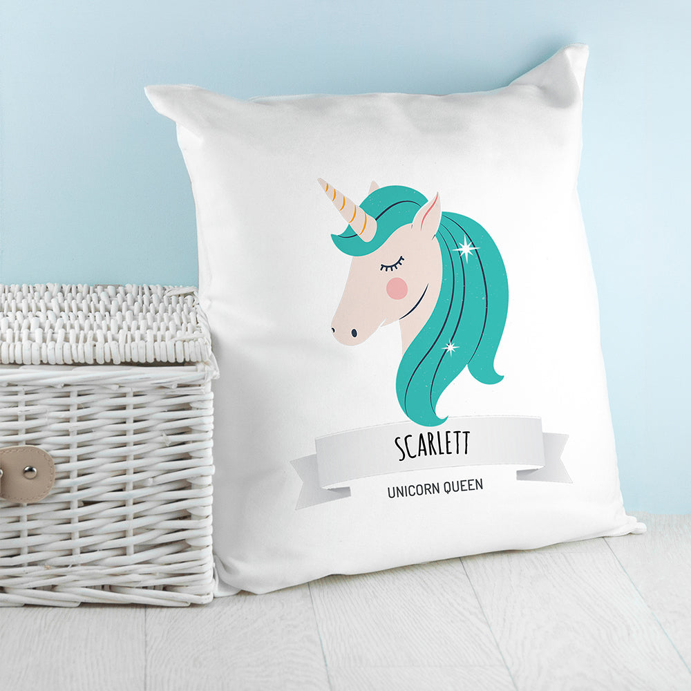 Personalised Sparkle Squad Royal Cushion Cover